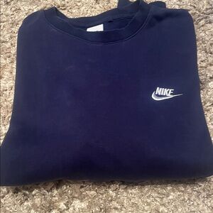 Nike Men's Deep Blue Crewneck Sweater